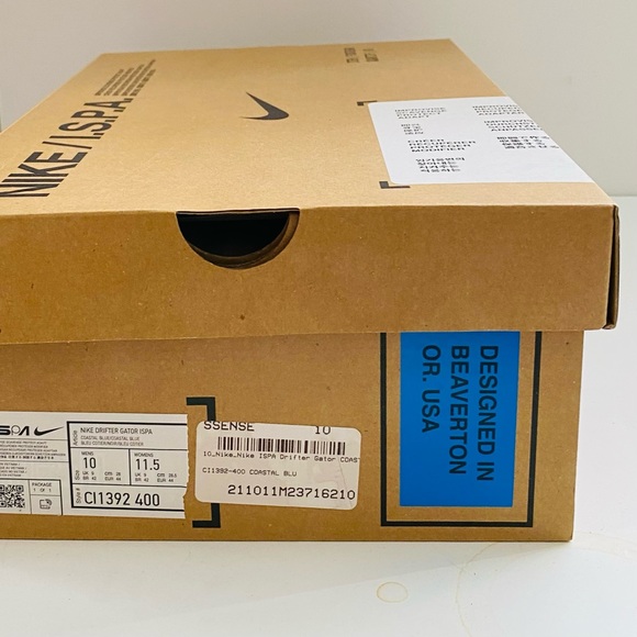 NWT: NIKE | ISPA Drifter Gator Sneakers with Hidden Gaiter US 10 Men - Picture 15 of 15